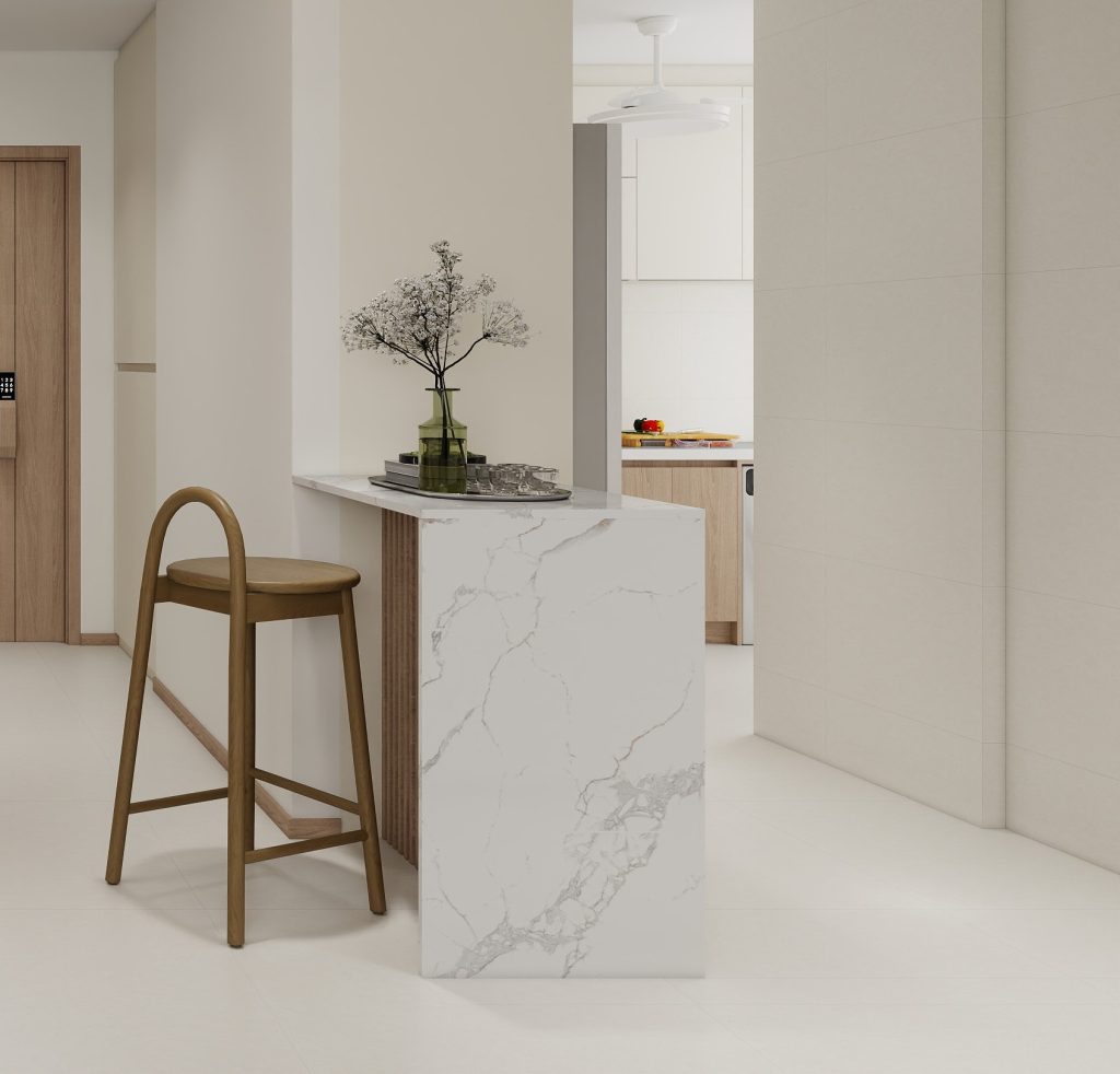 Sintered Stone Island Dining Table