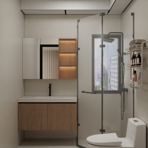 Common Bathroom Top & Bottom Cabinets (5 feet)
