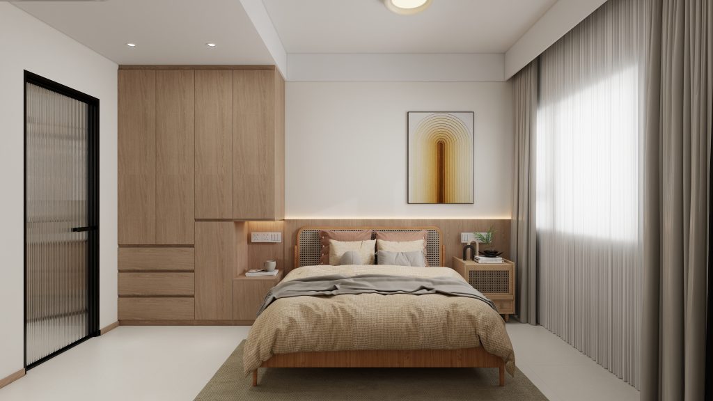 Tengah Parc Residences 3-Room Design B (Kitchen, Master Bedroom, and Bathroom Cabinets)