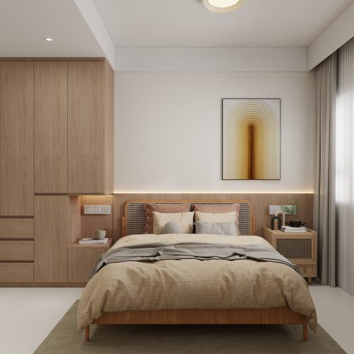 Tengah Parc Residences 3-Room Design B (Kitchen, Master Bedroom, and Bathroom Cabinets)