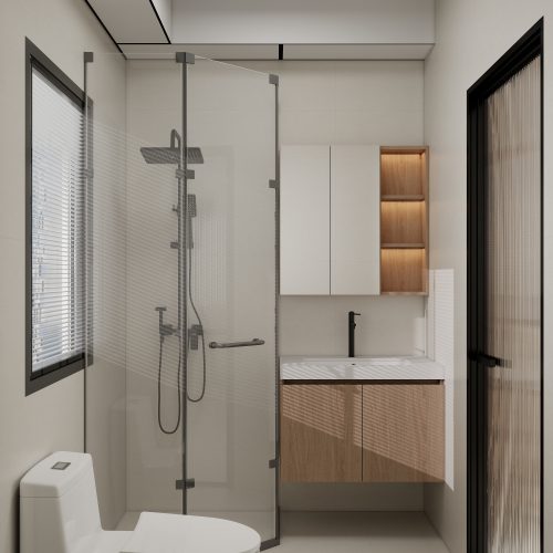 Tengah Parc Residences 3-Room Design B (Kitchen, Master Bedroom, and Bathroom Cabinets)