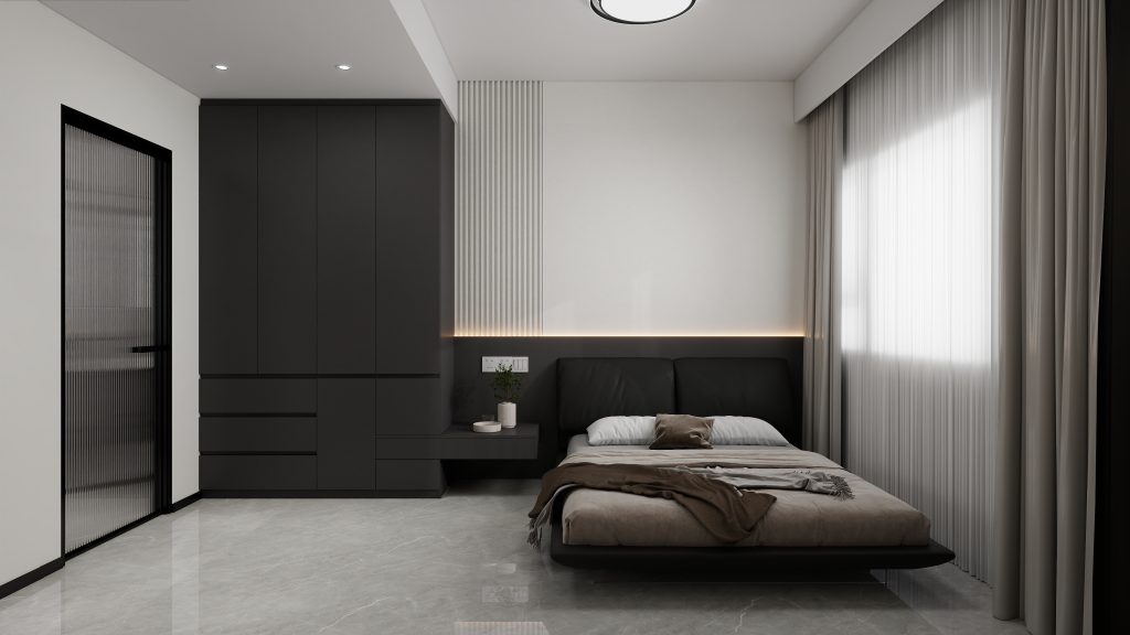 Tengah Parc Residences 3-Room Design C (Kitchen, Master Bedroom, and Bathroom Cabinets)
