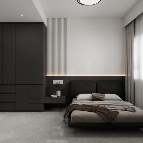 Tengah Parc Residences 3-Room Design C (Kitchen, Master Bedroom, and Bathroom Cabinets)