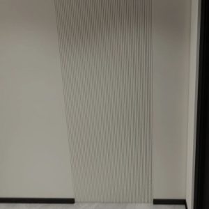 Feature wall tic-tac door in laminated finishing