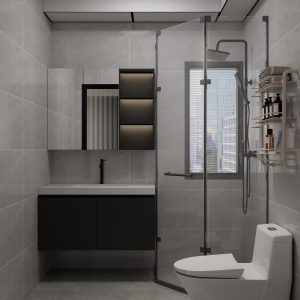 Common Bathroom Top & Bottom Cabinets (5 feet)