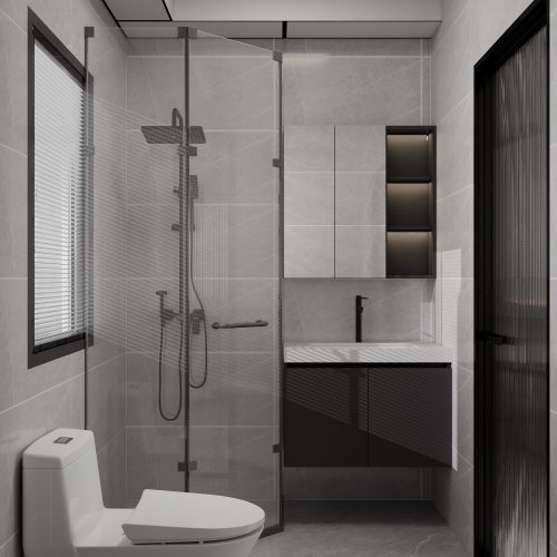 Tengah Parc Residences 3-Room Design C (Kitchen, Master Bedroom, and Bathroom Cabinets)