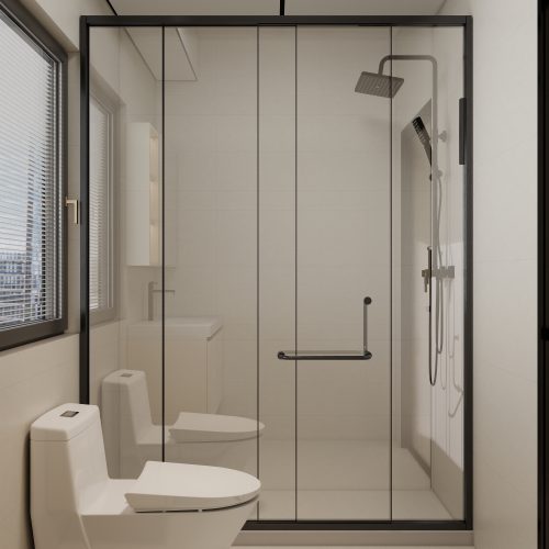 Tengah Parc Residences 4-Room  Design A (Kitchen, Master Bedroom, and Bathroom Cabinets)
