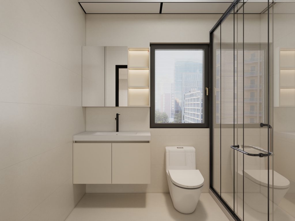 Tengah Parc Residences 4-Room  Design A (Kitchen, Master Bedroom, and Bathroom Cabinets)