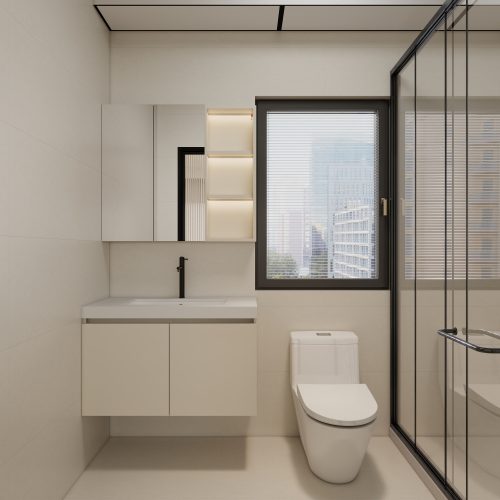 Tengah Parc Residences 4-Room  Design A (Kitchen, Master Bedroom, and Bathroom Cabinets)