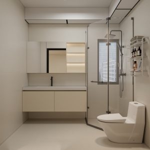 Common Bathroom Top & Bottom Cabinets (5 feet)