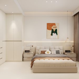 Master Bedroom Bedhead with LED light