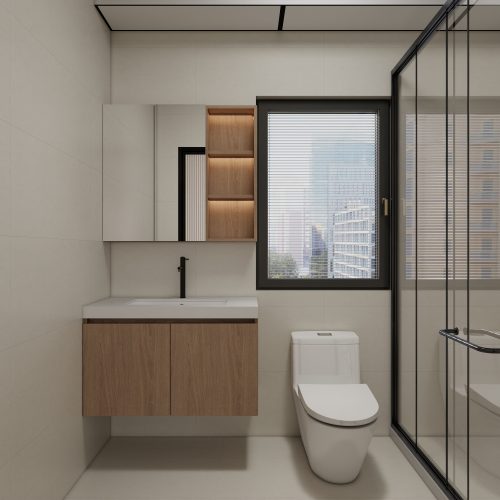 Tengah Parc Residences 4-Room  Design B (Kitchen, Master Bedroom, and Bathroom Cabinets)