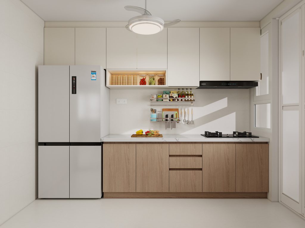 Tengah Parc Residences 4-Room  Design B (Kitchen, Master Bedroom, and Bathroom Cabinets)