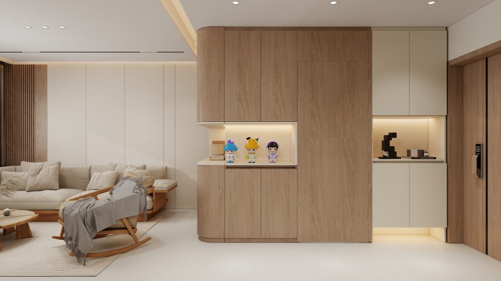 Foyer Full Height Cabinet  (11 feet)