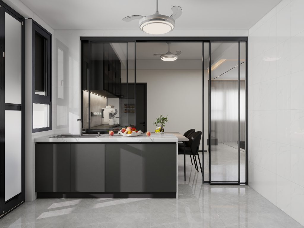 Tengah Parc Residences 4-Room  Design C (Kitchen, Master Bedroom, and Bathroom Cabinets)