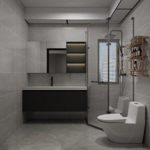 Common Bathroom Top & Bottom Cabinets (5 feet)
