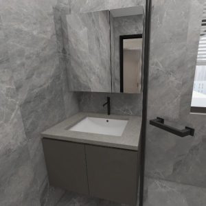 Common Bathroom Top & Bottom Cabinets (5 feet)