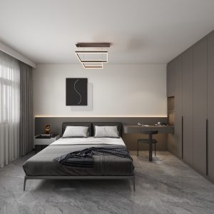 Master Bedroom Bedhead with LED light
