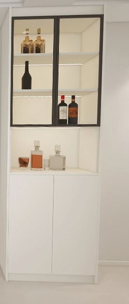 Dining Cabinet  with Glass Door (3 feet)