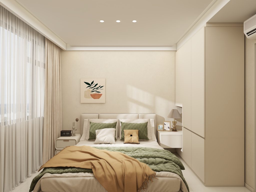 Bedroom 1 Casement Wardrobe (6.5 feet)