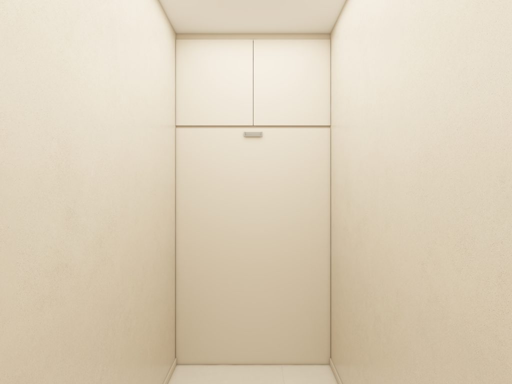 Bomb Shelter Full Height Space Saving Beds with Storage Cabinet (4 feet)