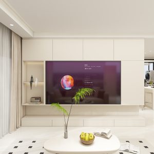 Living Suspended Tv  storage cabinet (11 feet)
