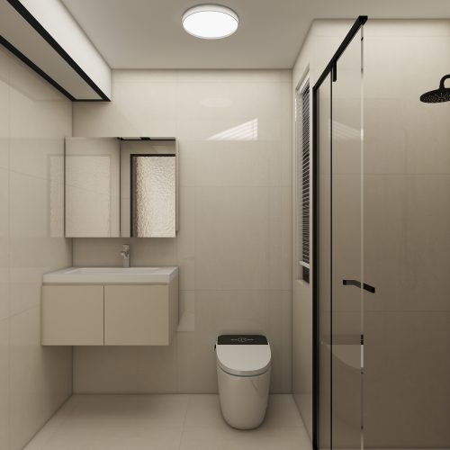 Tampines Green Jade 5-Room  Design A (Kitchen, Master Bedroom, and Bathroom Cabinets)