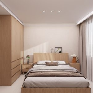 Bedroom 2 Casement Wardrobe  (5 feet)