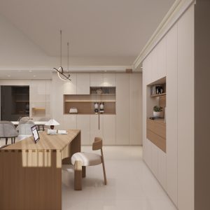 Dinning Room storage cabinet (8.5 feet)