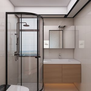 Common Bathroom Top & Bottom Cabinets (5 feet)