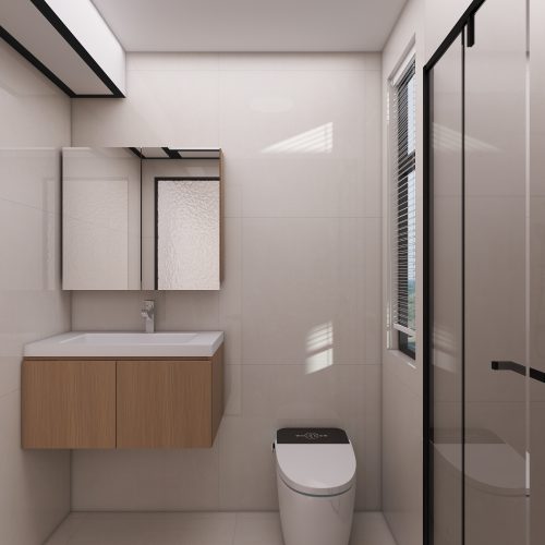 Tampines Green Jade 5-Room  Design B (Kitchen, Master Bedroom, and Bathroom Cabinets)