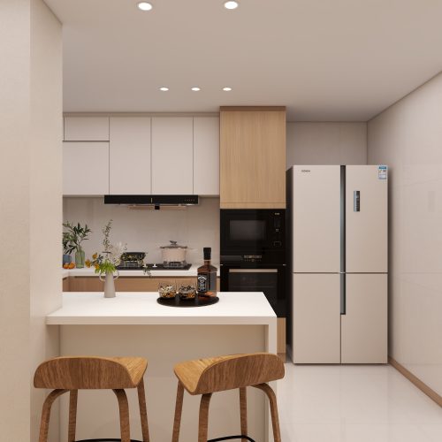 Tampines Green Jade 5-Room  Design B (Kitchen, Master Bedroom, and Bathroom Cabinets)