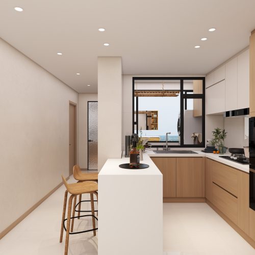 Tampines Green Jade 5-Room  Design B (Kitchen, Master Bedroom, and Bathroom Cabinets)