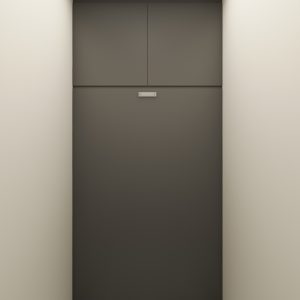 Bomb Shelter Full Height Space Saving Beds with Storage Cabinet (5 feet)