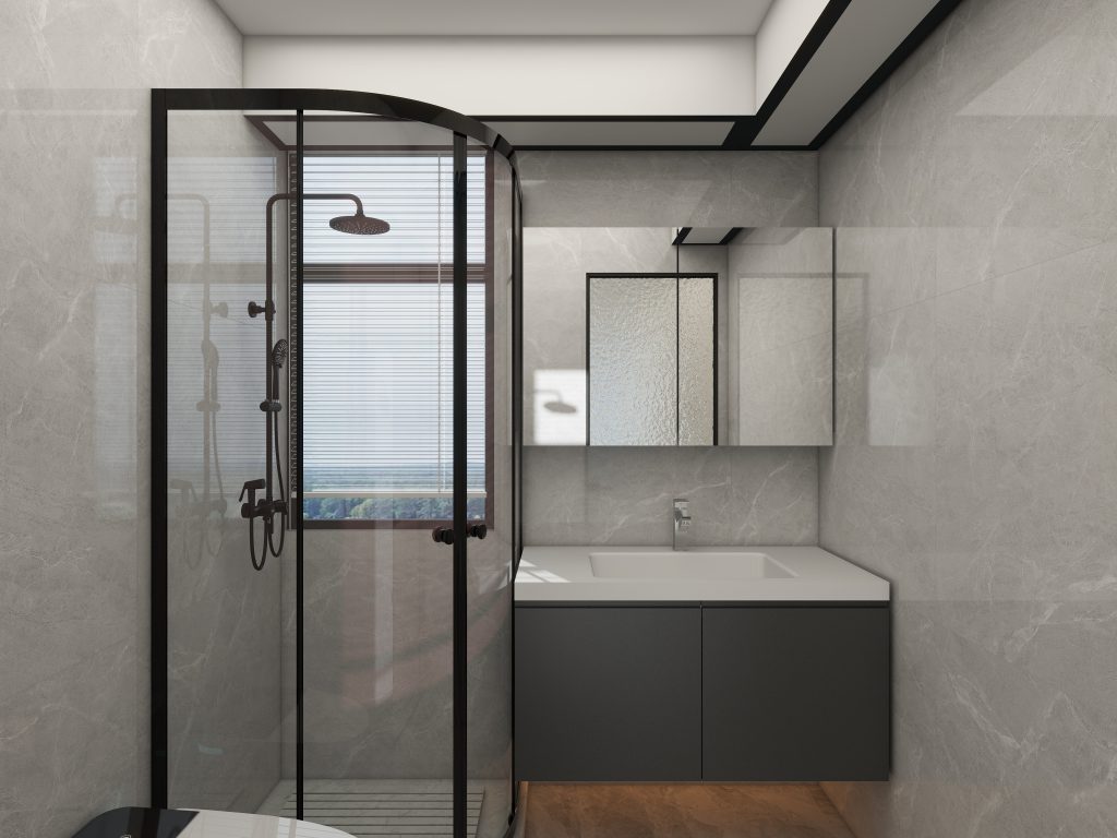 Common Bathroom Top & Bottom Cabinets (5 feet)