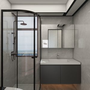 Common Bathroom Top & Bottom Cabinets (5 feet)