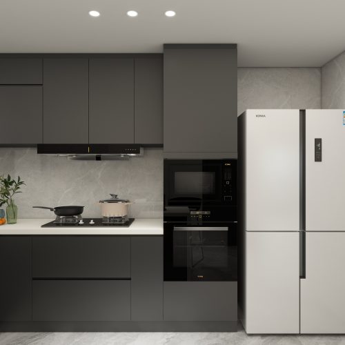 Tampines Green Jade 5-Room  Design C (Kitchen, Master Bedroom, and Bathroom Cabinets)