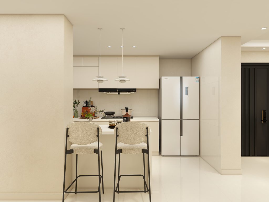 Tampines Green Jade 4-Room  Design A (Kitchen, Master Bedroom, and Bathroom Cabinets)