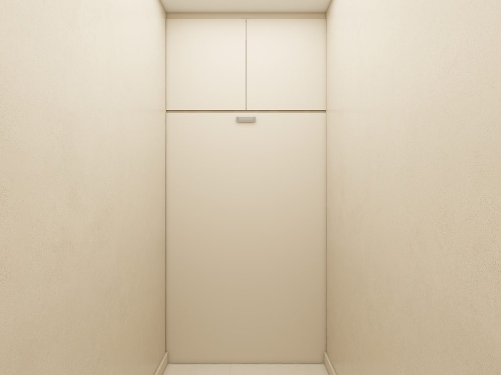 Bomb Shelter Full Height Space Saving Beds with Storage Cabinet (4 feet)