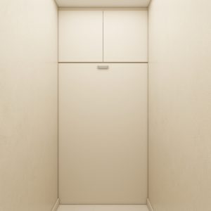 Bomb Shelter Full Height Space Saving Beds with Storage Cabinet (4 feet)