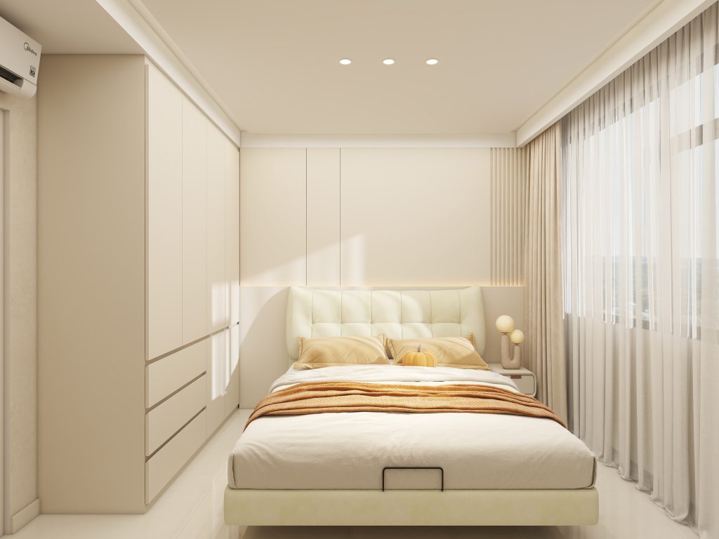 Tampines Green Jade 4-Room  Design A (Kitchen, Master Bedroom, and Bathroom Cabinets)