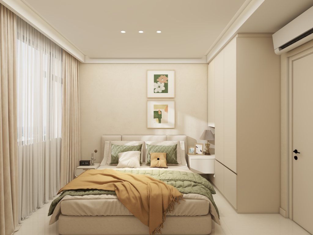 Bedroom 1 Casement Wardrobe (6.5 feet)