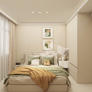 Bedroom 1 Casement Wardrobe (6.5 feet)