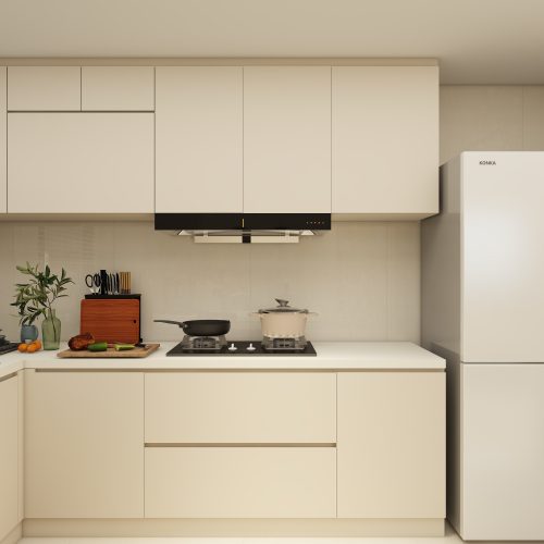Tampines Green Jade 4-Room  Design A (Kitchen, Master Bedroom, and Bathroom Cabinets)