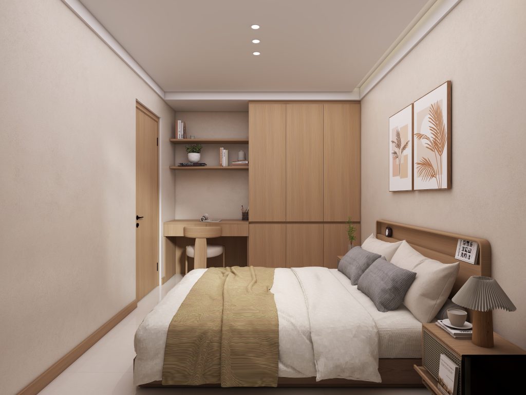 Bedroom 2 Casement Wardrobe  (9  feet)