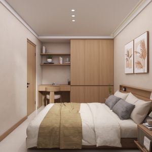 Bedroom 2 Casement Wardrobe  (9  feet)