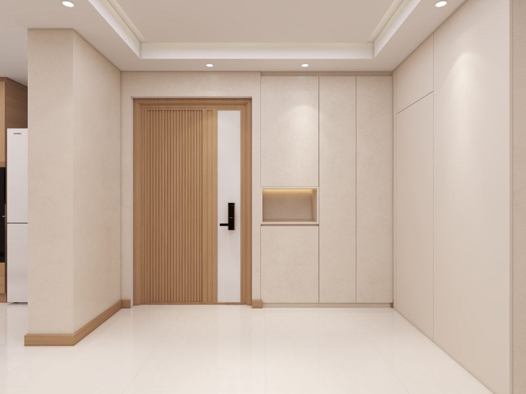 Foyer Full Height Shoes Cabinet  (4.5 feet)