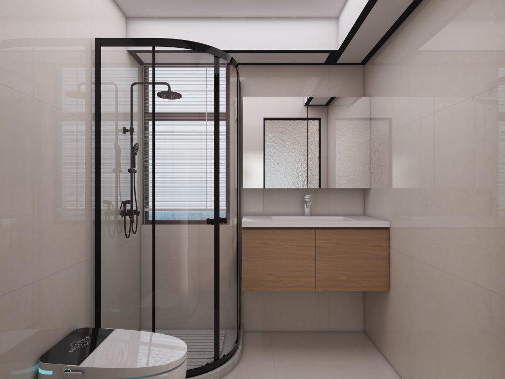 Common Bathroom Top & Bottom Cabinets (5 feet)