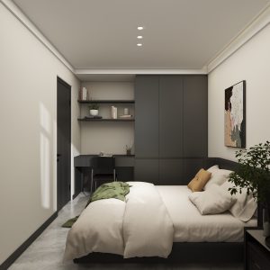 Bedroom 2 Casement Wardrobe  (9  feet)