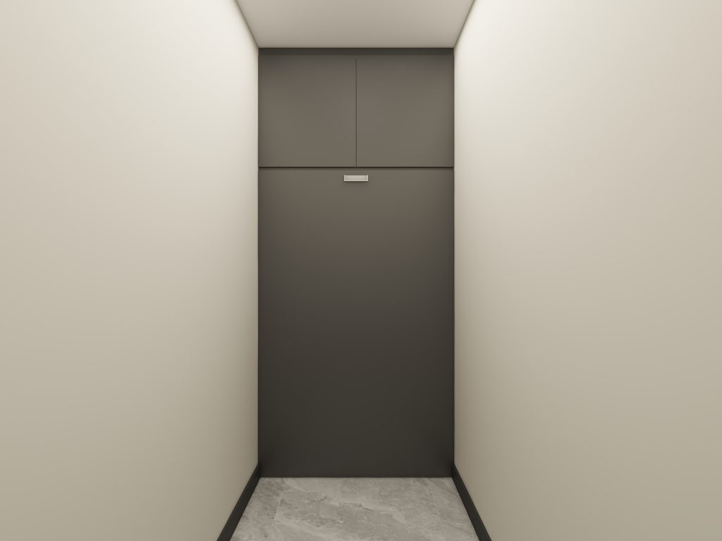 Bomb Shelter Full Height Space Saving Beds with Storage Cabinet (4 feet)